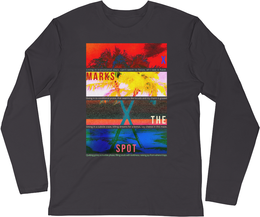 X Marks The Spot - Unisex Banjo Tree Thermal (organic/rpet Blend) (1000x1000), Png Download