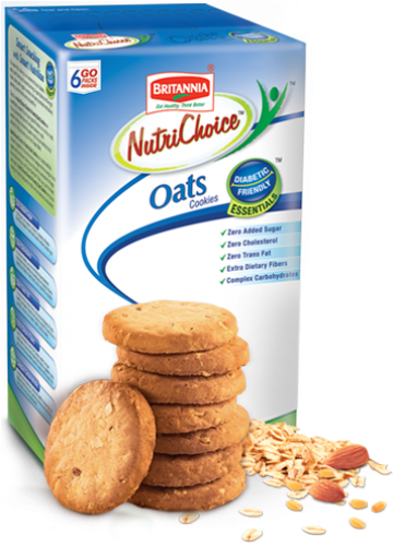 10328-500x500 - Britannia Nutri Choice Oats 150gm (500x500), Png Download