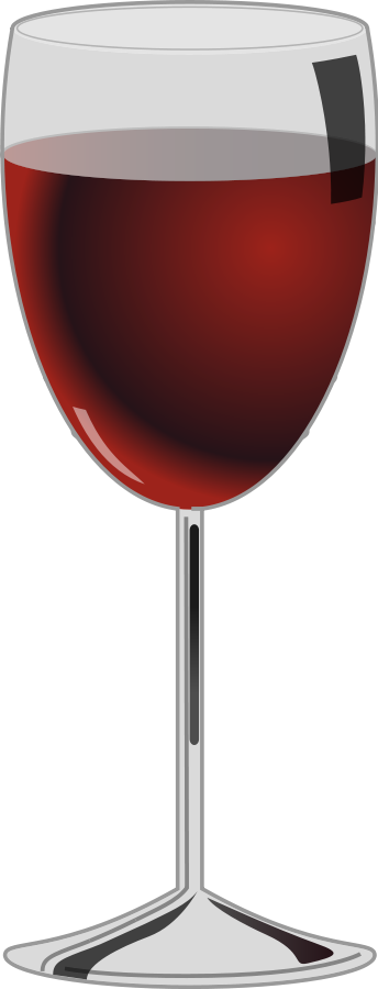 Wine Glasses Vector Png (344x900), Png Download