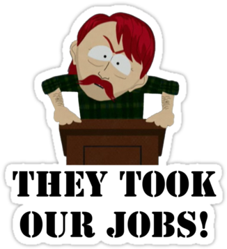 They Took Our Jobs - La-96 Nike Missile Site (375x360), Png Download