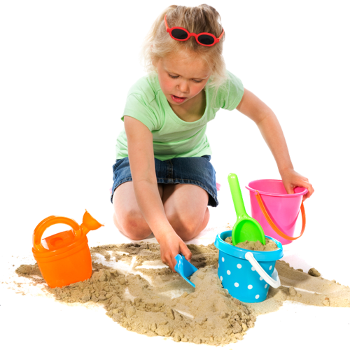 Tipperary, And Uses The Power Of Play To Help Children - Children Play Sand Png (500x500), Png Download