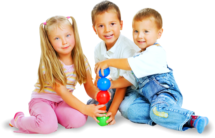 Children Playing Balls - Play (683x439), Png Download