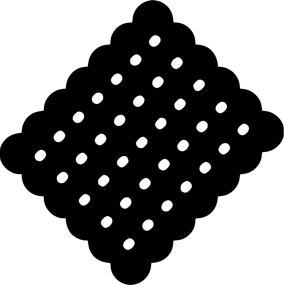 Png File Svg - Biscuit Vector Png (981x984), Png Download