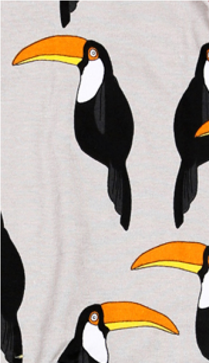 Mini Rodini Tucan Summersuit - Emperor Penguin (960x720), Png Download