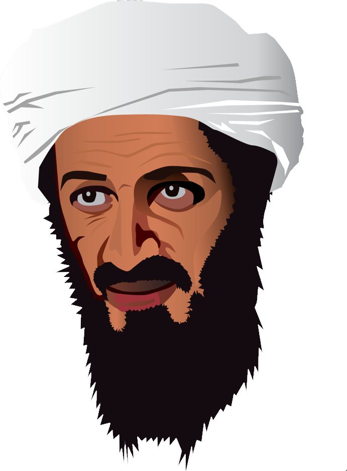 Osama Bin Laden (691x937), Png Download