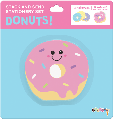 Picture Of Donuts Stack & Send Stationery - Iscream Donuts Stack & Send Stationery (550x550), Png Download
