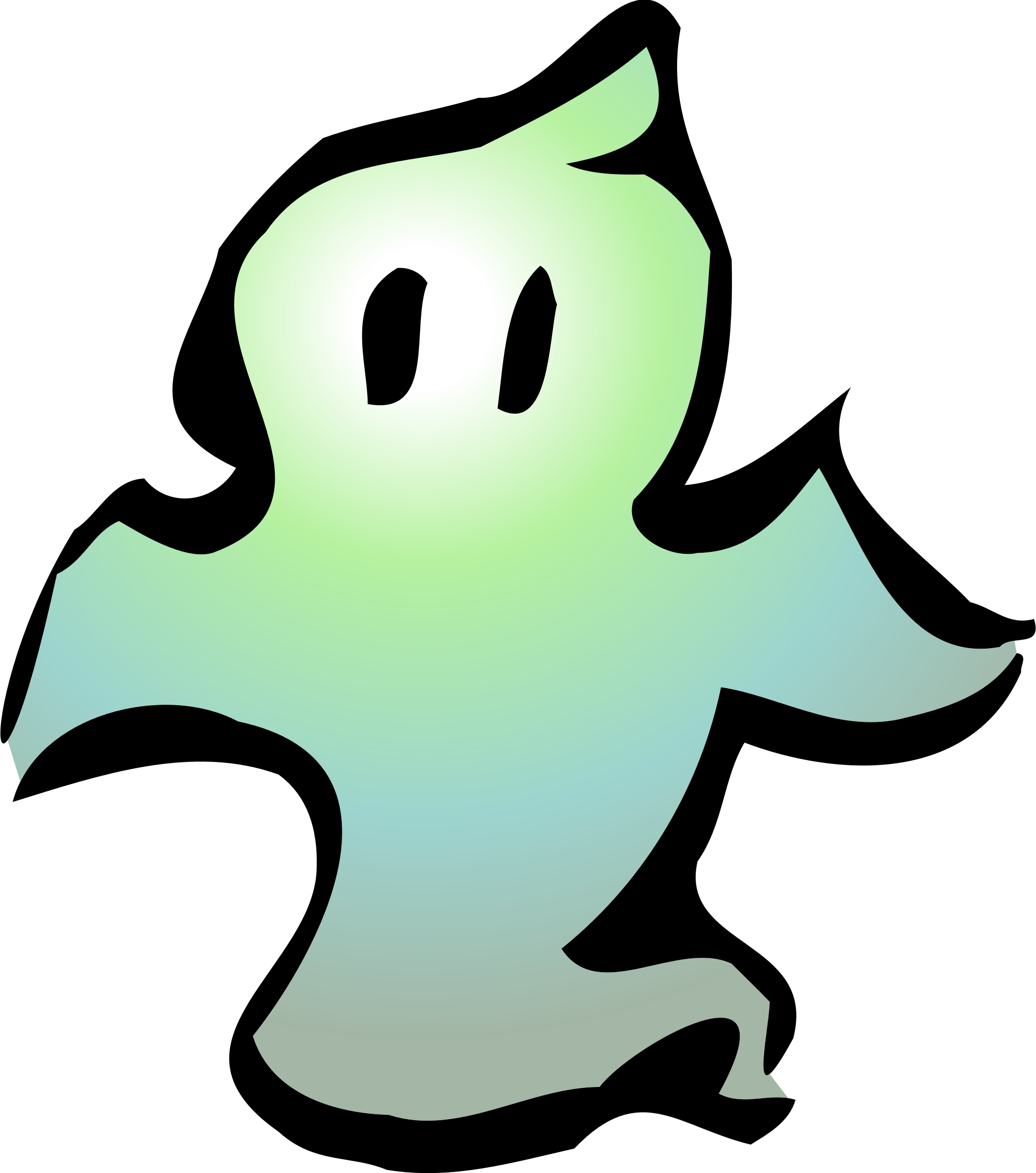 Casper Computer Icons Ghost Emoticon - Ghost Icon (662x750), Png Download