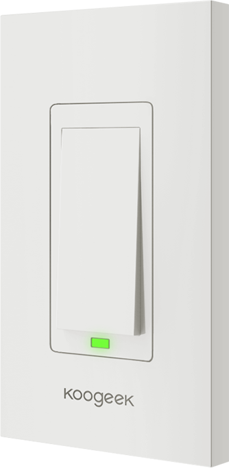 Wi-fi Enabled Smart Light Switch - Koogeek Smart Switch (334x683), Png Download