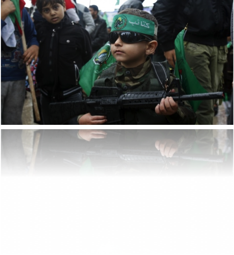 While This Idea Originally Came From Osama Bin Laden, - Hezbollah Headband (480x523), Png Download
