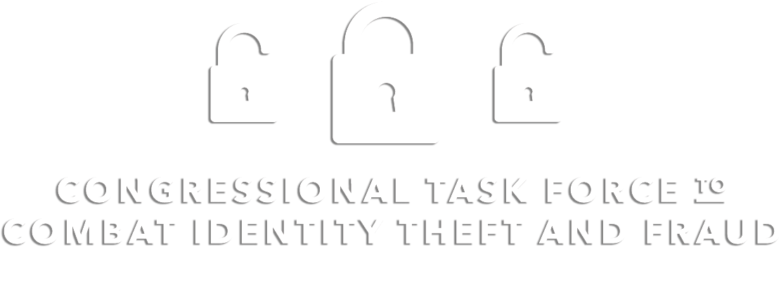 Bipartisan Congressional Task Force To Combat Identity - Fraud (1279x432), Png Download