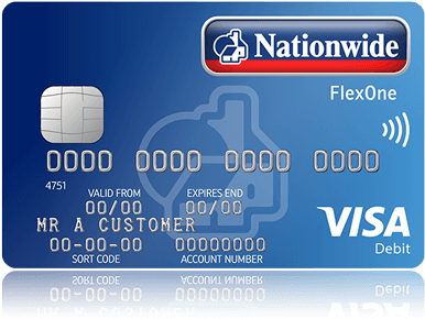 Flexone And Flexdirect Bank Account - Nationwide Flex Account Card (400x300), Png Download