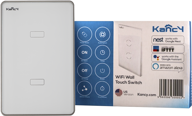 Kancy Smart Wall Light Switch - Latching Relay (640x960), Png Download