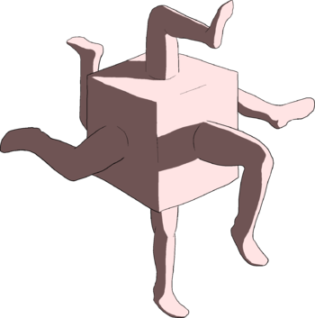 Salt Golem - Digital Art (350x353), Png Download