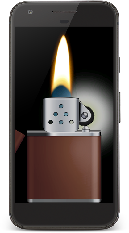 Cigarette Lighter For Android - Android Application Package (509x900), Png Download