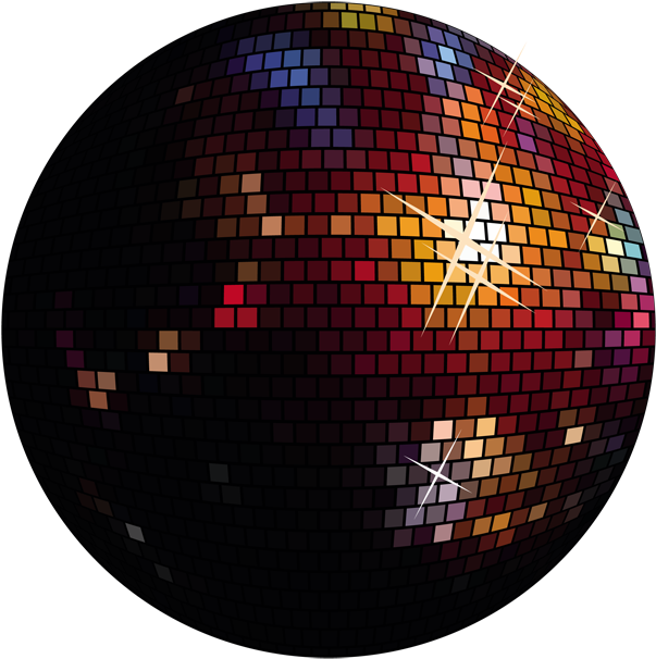 Nightclub Lights Png Download - Red Disco Ball Png (650x630), Png Download