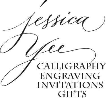 Calligraphy By Jessica Yee Logo - Jessica In Calligraphy (373x345), Png Download