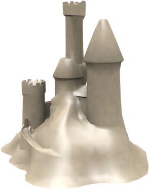 Download Zip Archive - Sand Castle (750x650), Png Download