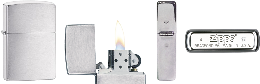 Windproof Lighter - Zippo 24383 Bottomz Up Logo, High Polished Chrome (1024x329), Png Download