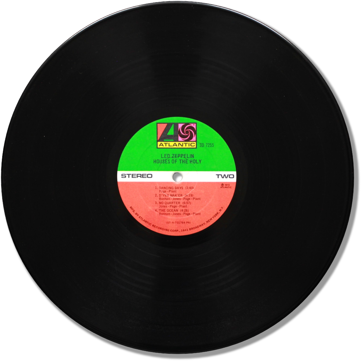 Disco, Lado - Atlantic Led Zeppelin - Led Zeppelin 3 [vinyl] Usa (1202x1202), Png Download