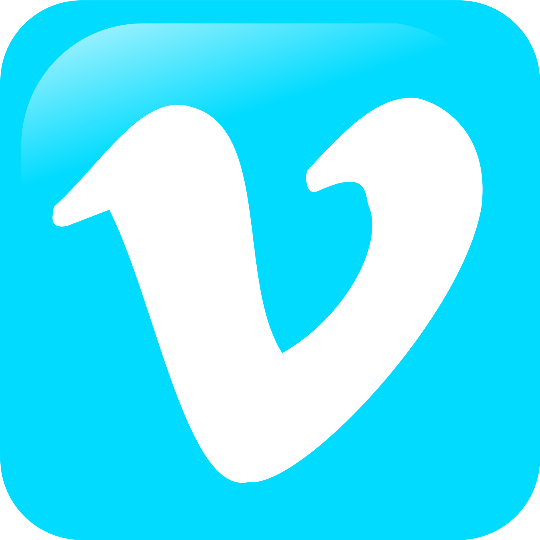 Vimeo Logo - Vimeo Icon (2000x2000), Png Download