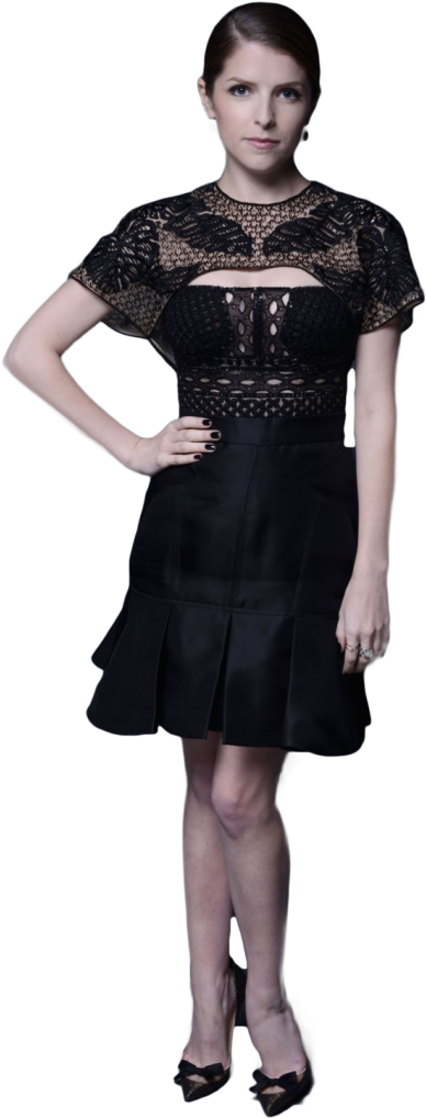 Anna Kendrick Png Free Download - Anna Kendrick Png (388x1024), Png Download