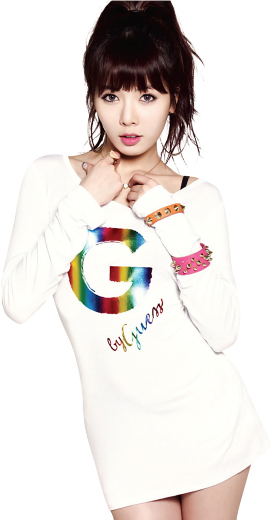 Hyuna - Hyuna 4minute Hyuna Png (790x1012), Png Download