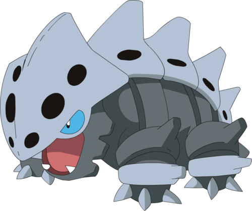 Aggron Pokemon X And Y - Pokemon Lairon (500x419), Png Download