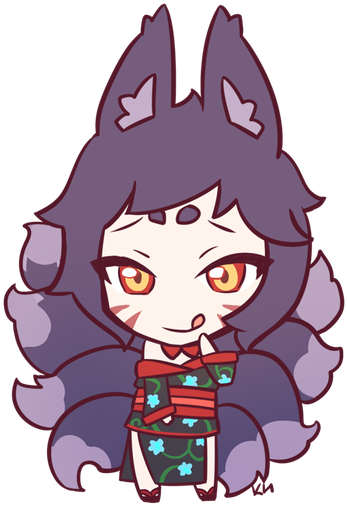 Hyuna - Cartoon (380x520), Png Download