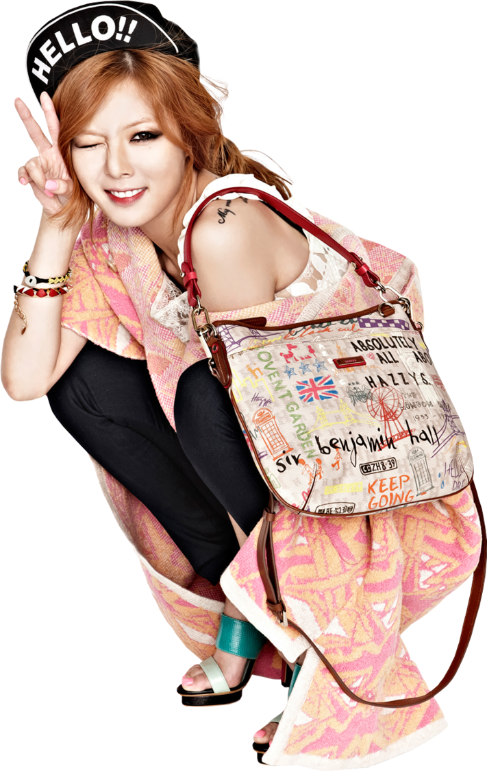 7 Hyuna, Solo Hit Song Mv ] (711x1124), Png Download