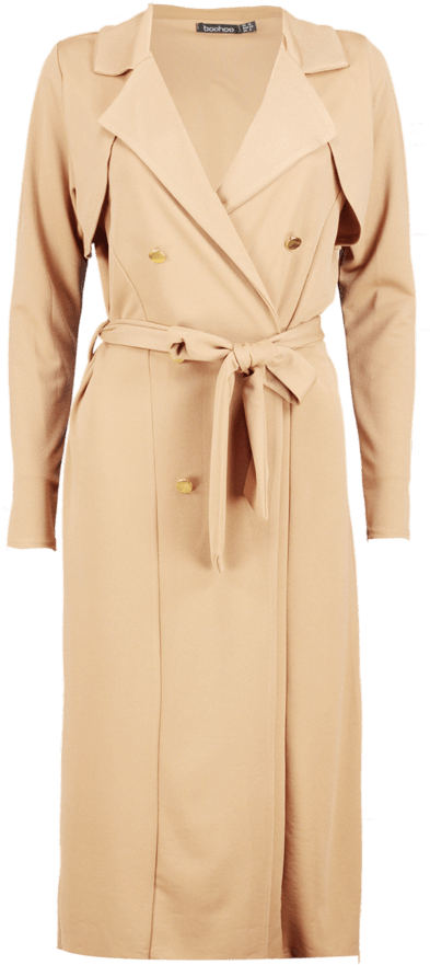 Work The Classic Style Staples Like Anna Kendrick For - Trench Coat (683x1024), Png Download