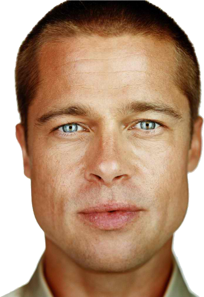 Brad Pitt (800x1011), Png Download