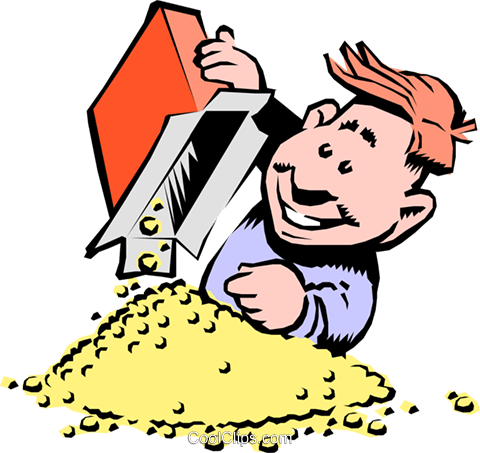 Cartoon Cereal Box Royalty Free Vector Clip Art Illustration - Cartoon Cereal (480x453), Png Download