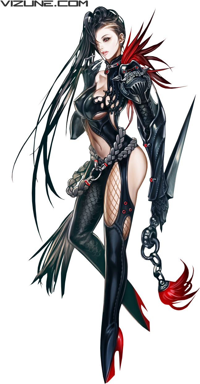 Download Render - Blade And Soul Yura Png (700x1260), Png Download