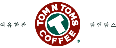 Tom N Toms Coffee Logo (600x252), Png Download