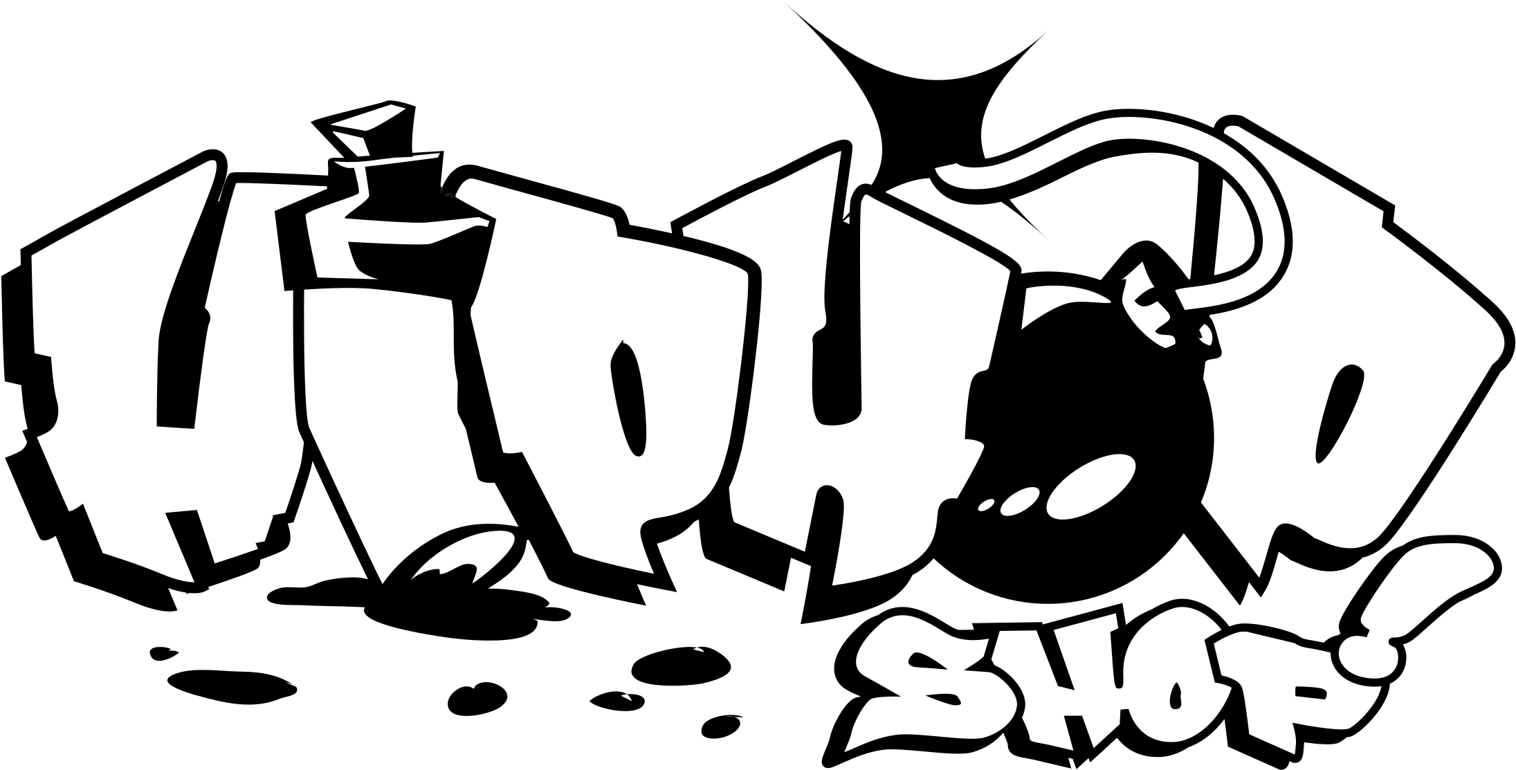 Hip Hop Shop Logo Png Transparent - Logos De Hip Hop (2400x2400), Png Download