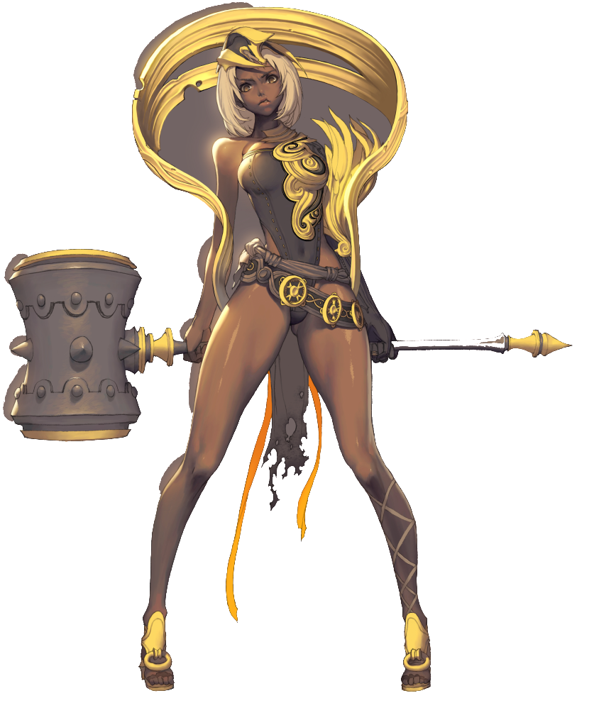 Blade & Soul By Team Bloodlust - Blade And Soul Tall Gon Female (850x1024), Png Download