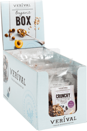 Cereal-box Crunchy Muesli With Blueberries And Apple - Muesli (600x600), Png Download