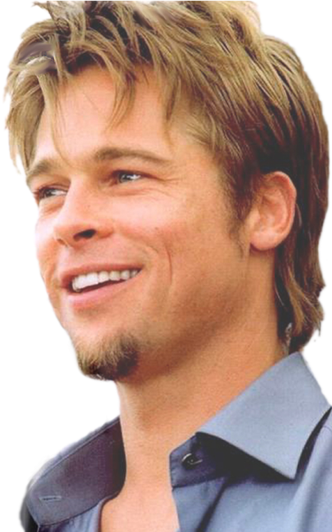 A Nemzedéke Egyik Legjobb Színészének Kikiáltott Brad - Brad Pitt (492x763), Png Download