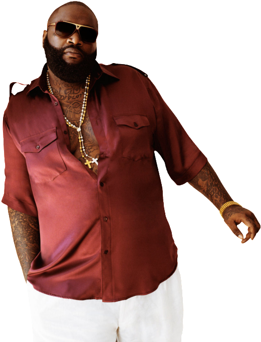Rickross Photo By Ksam16andhalftime - Rick Ross Deeper Than Rap (1023x813), Png Download