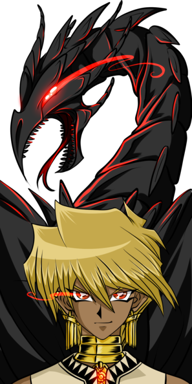 Jono With The Ka Of The Red-eyes Black Dragon - Red Eyes Black Dragon Drawing (375x750), Png Download