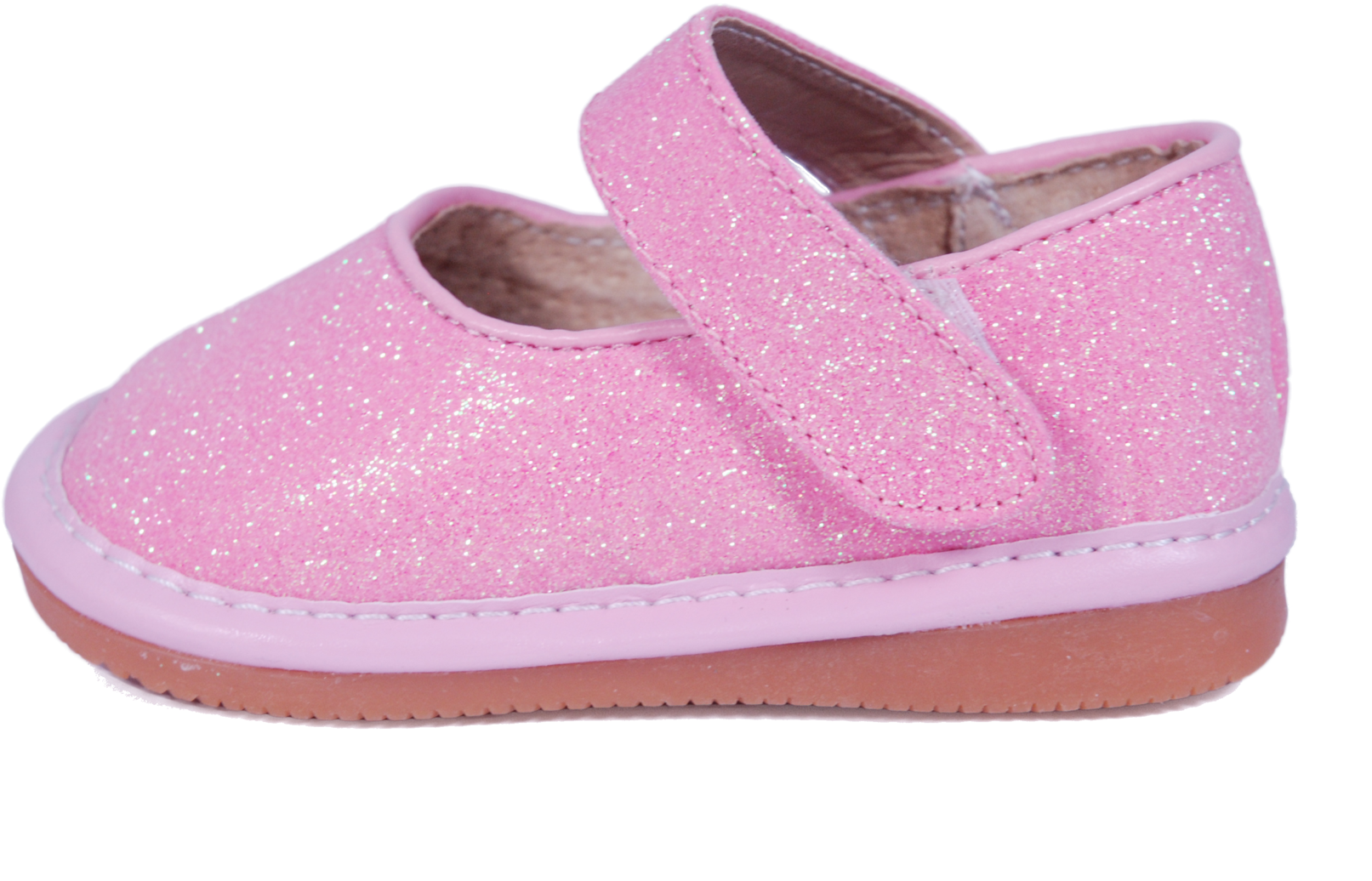 Pink Glitter "princess" Shoes - Glitter (2048x1371), Png Download