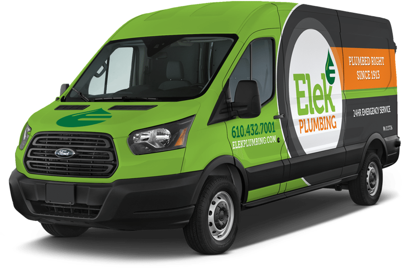 Elek Plumbing Service Truck - 2018 Ford Express (900x598), Png Download