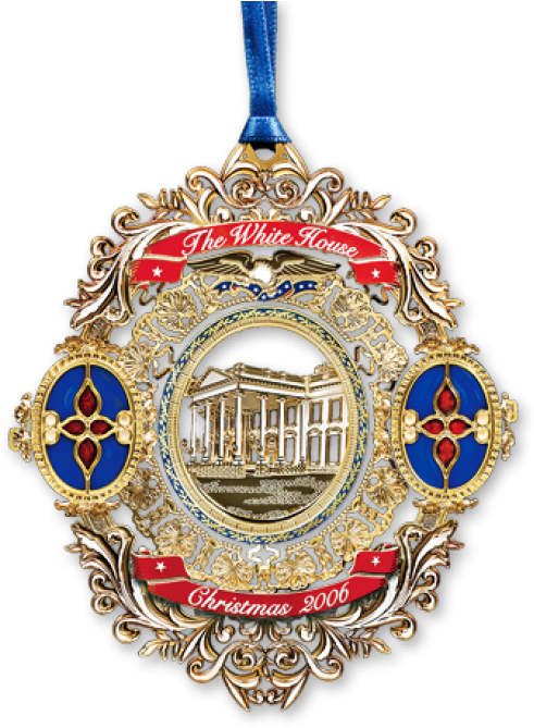 More Views - Chemart White House 2006 Ornament (700x700), Png Download