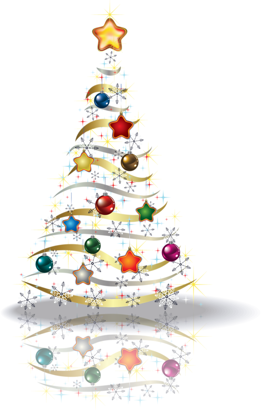 °‿✿⁀christmas Trees ‿✿⁀° - Christmas Concert Tree Clipart (514x800), Png Download