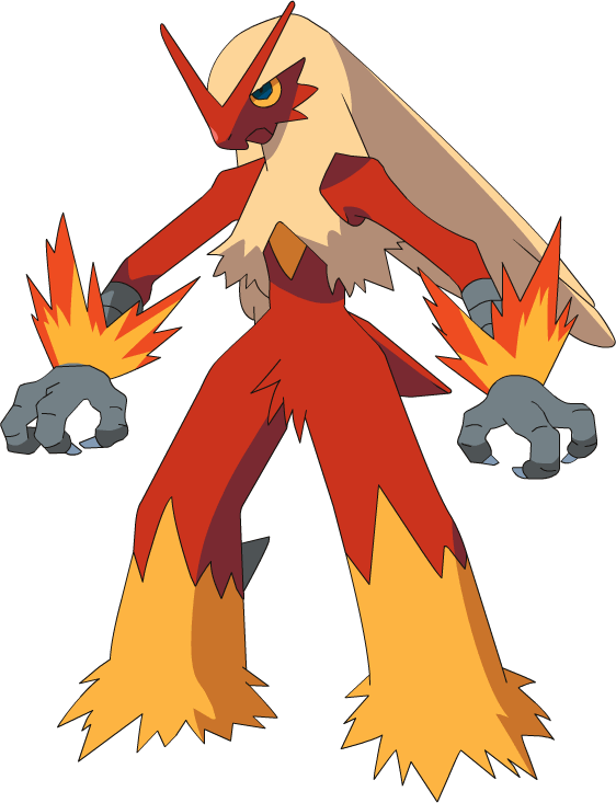 Blaziken - Blaziken Pokemon (562x733), Png Download