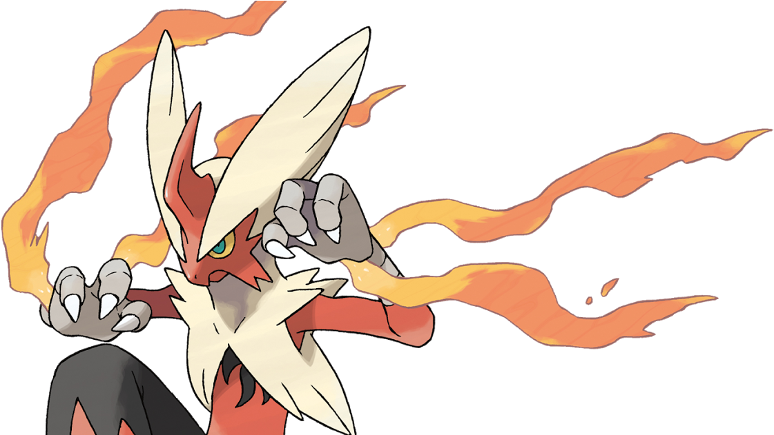 The Electromagnetchick Pokemon Bandai - Mega Blaziken Sprite Gif (1200x630), Png Download