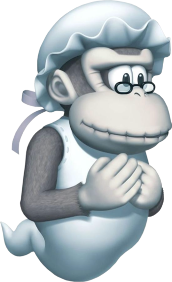 Https - //static - Tvtropes - Org/pmwiki/pub/images/ - Wrinkly Kong (350x573), Png Download