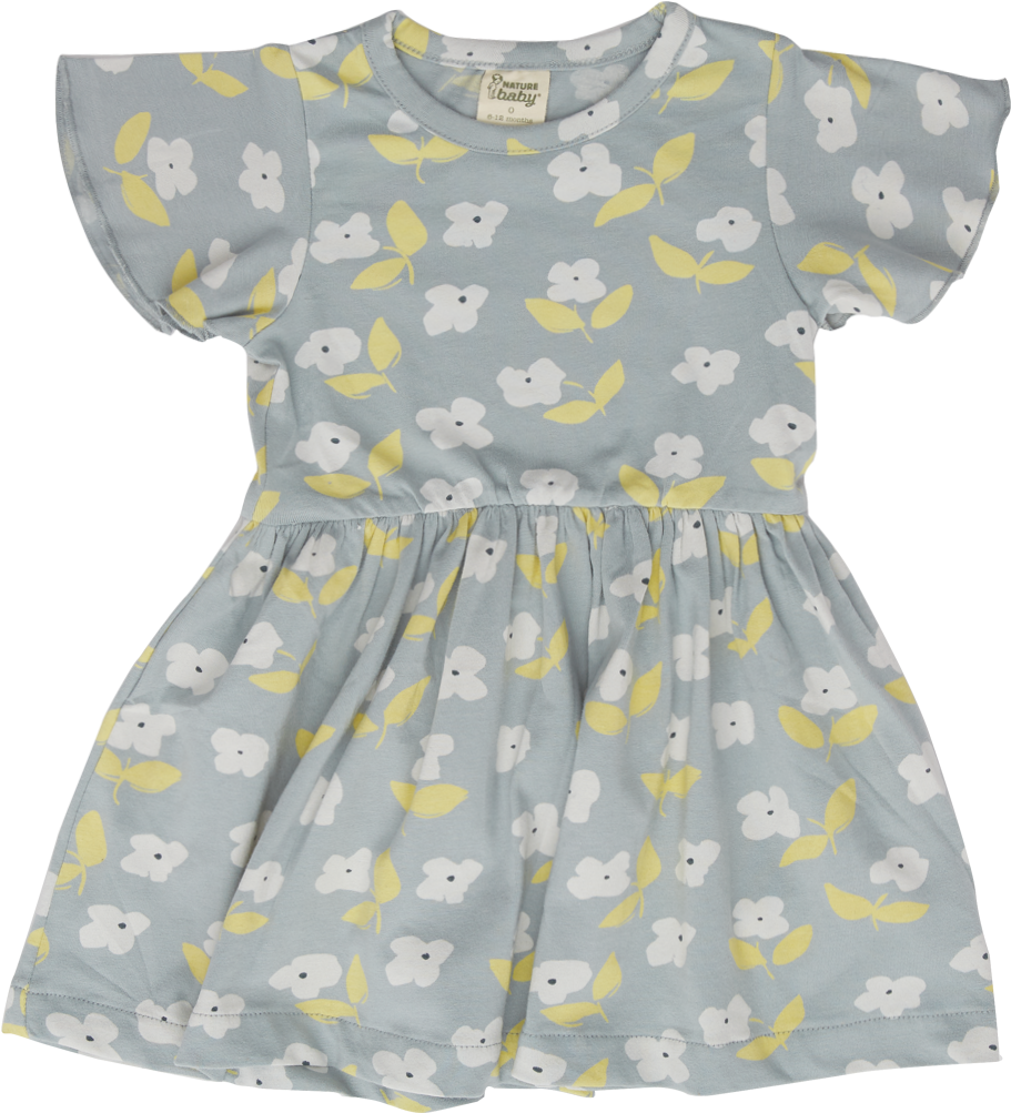 Nature Baby Meadow Blue Mist Dress - Dress (1250x1250), Png Download