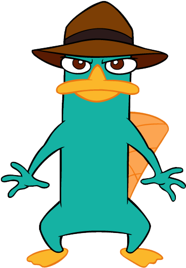 Perry The Platypus - Perry The Platypus Png (394x535), Png Download