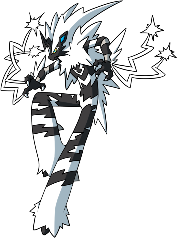 Mega Blaziken And Zebrastrike That Looks Really Good - Illustration (782x1022), Png Download